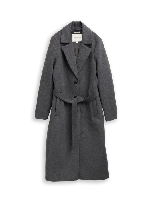 belted coat - 1047524