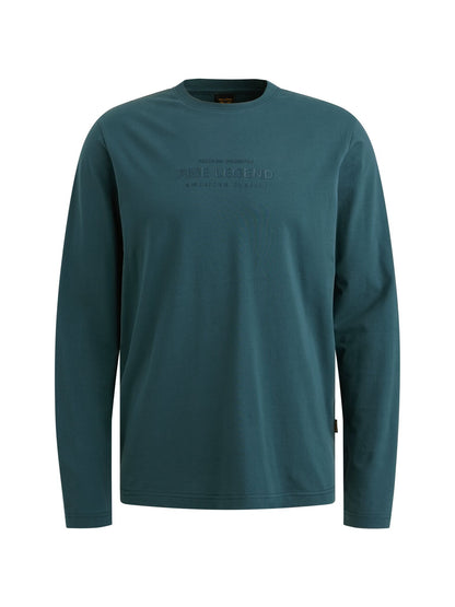 Long sleeve r-neck cotton elastane - PTS2508570