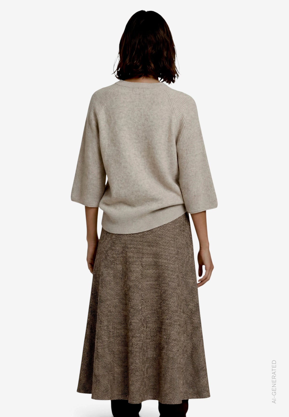 Strickpullover Kurz 3/4 Arm - 110-10004269