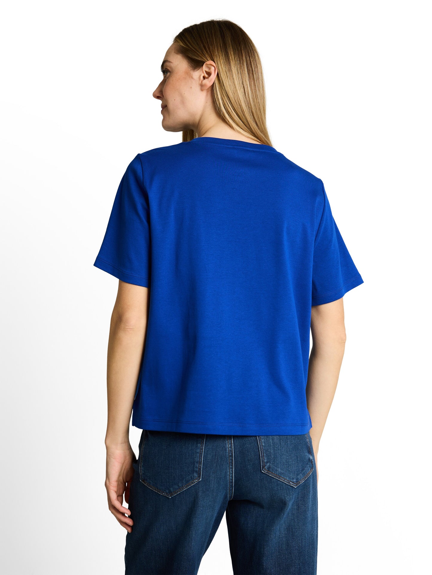 T-Shirt crew neck crochet deta - 1051200