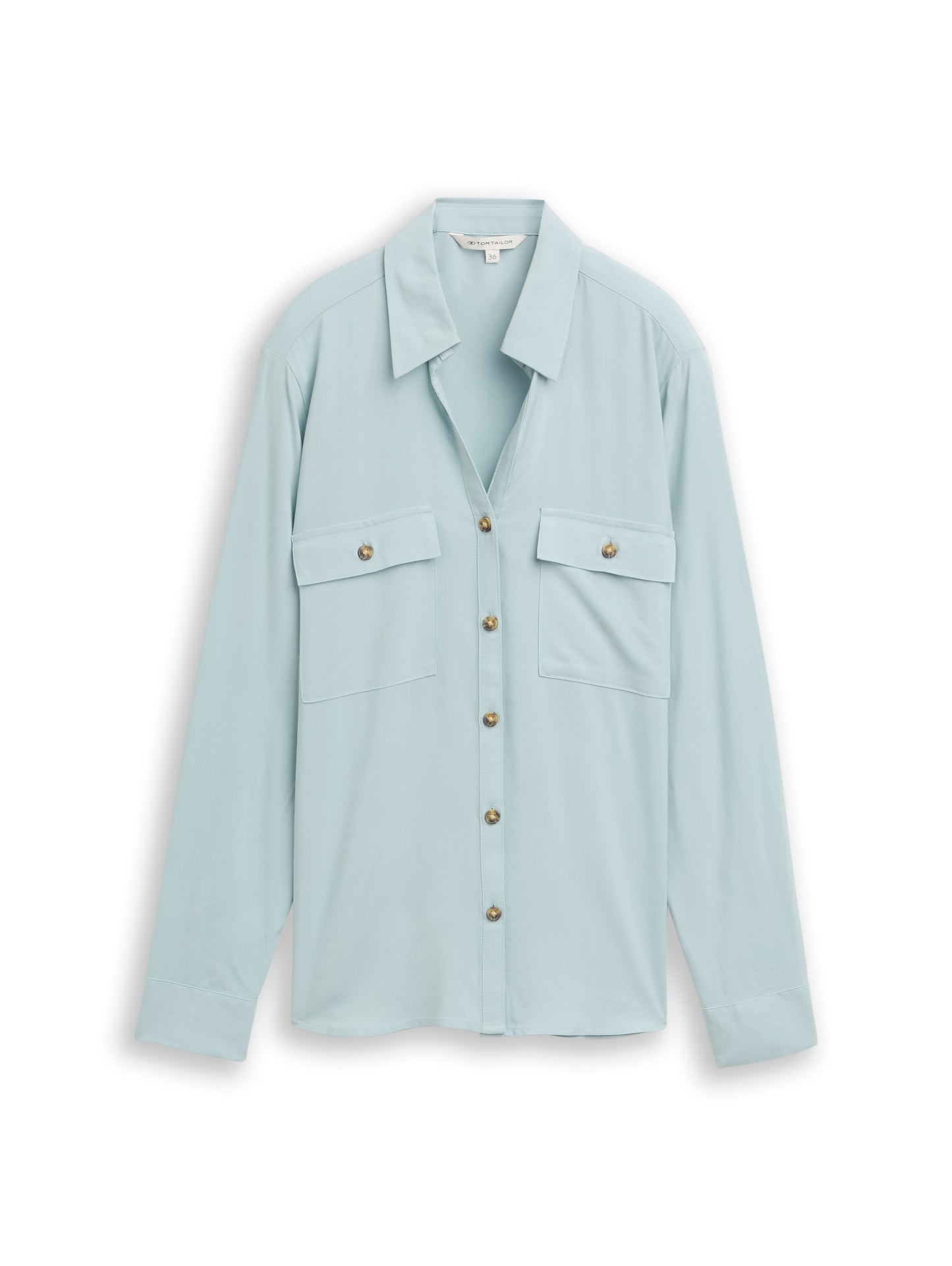 blouse shirt solid - 1048698