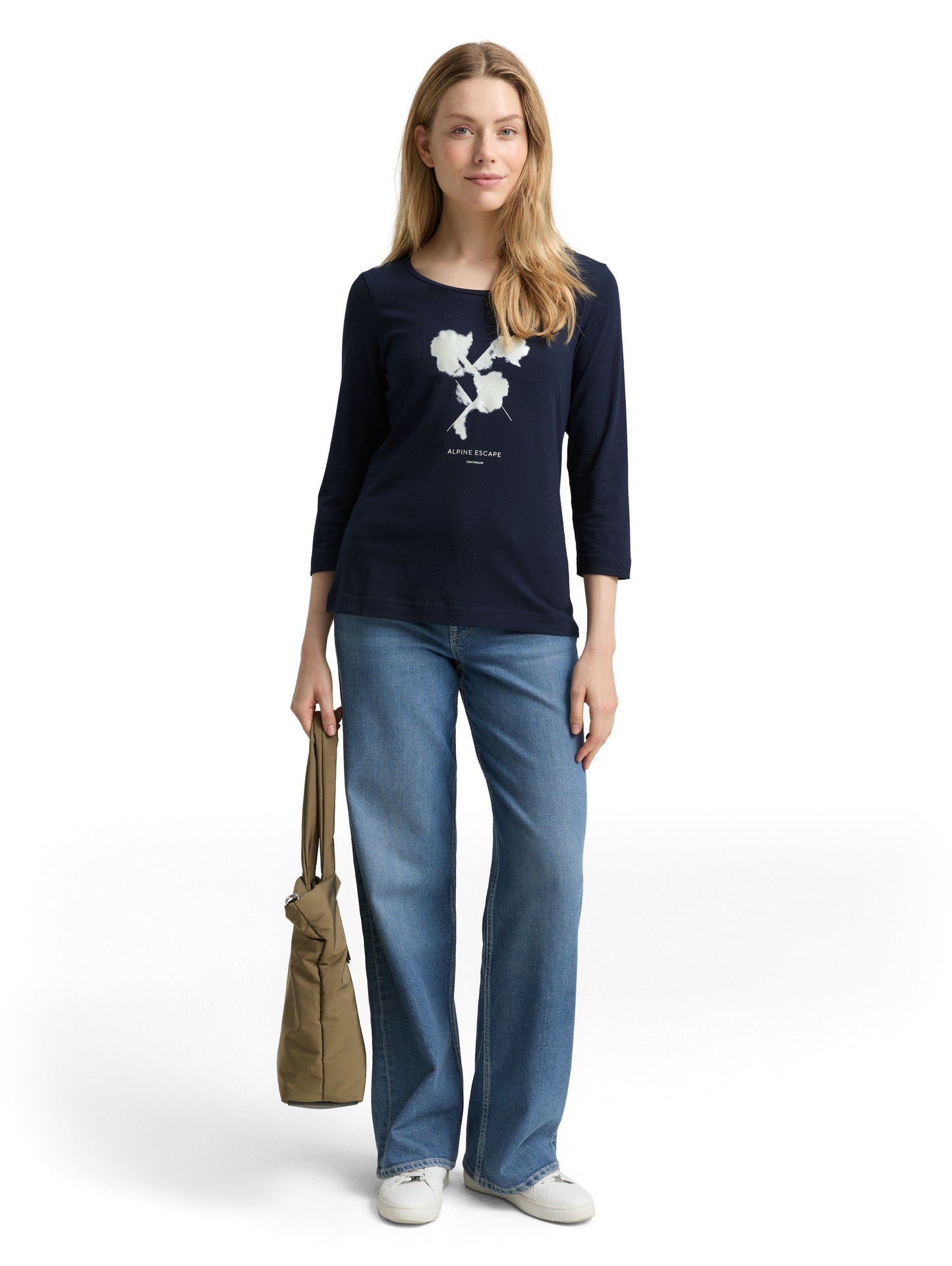 T-shirt crew neck frontprint - 1050751