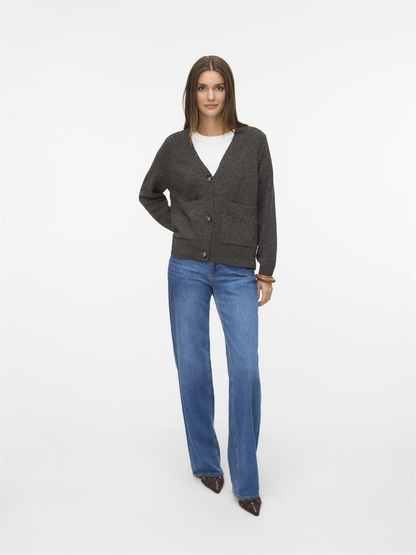 VMBOOM LS V-NECK BUTTON CARDIGAN GA - 10320457
