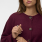 VMLEA LS O-NECK CARDIGAN NOOS - 10337797