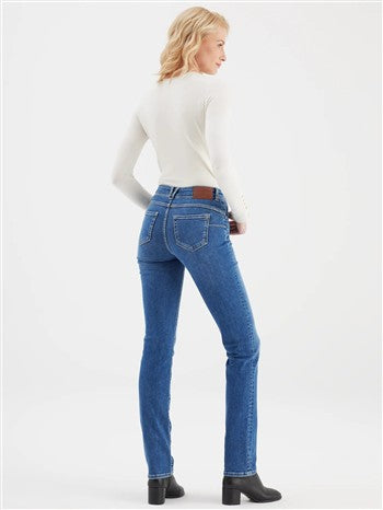 medium waist slim straight - Sabrina