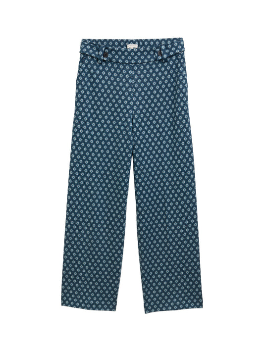 cropped straight leg pants - 1047658