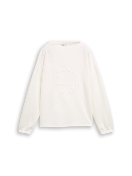 T-shirt mock neck scuba - 1050440