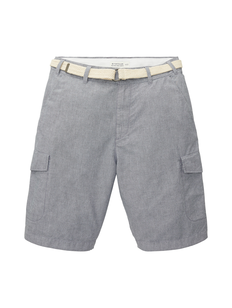 regular cargo shorts with belt - 1036310