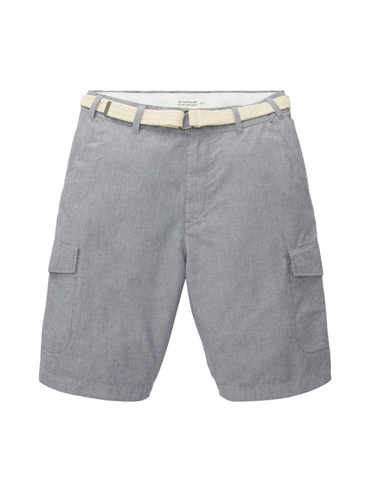 regular cargo shorts with belt - 1036310
