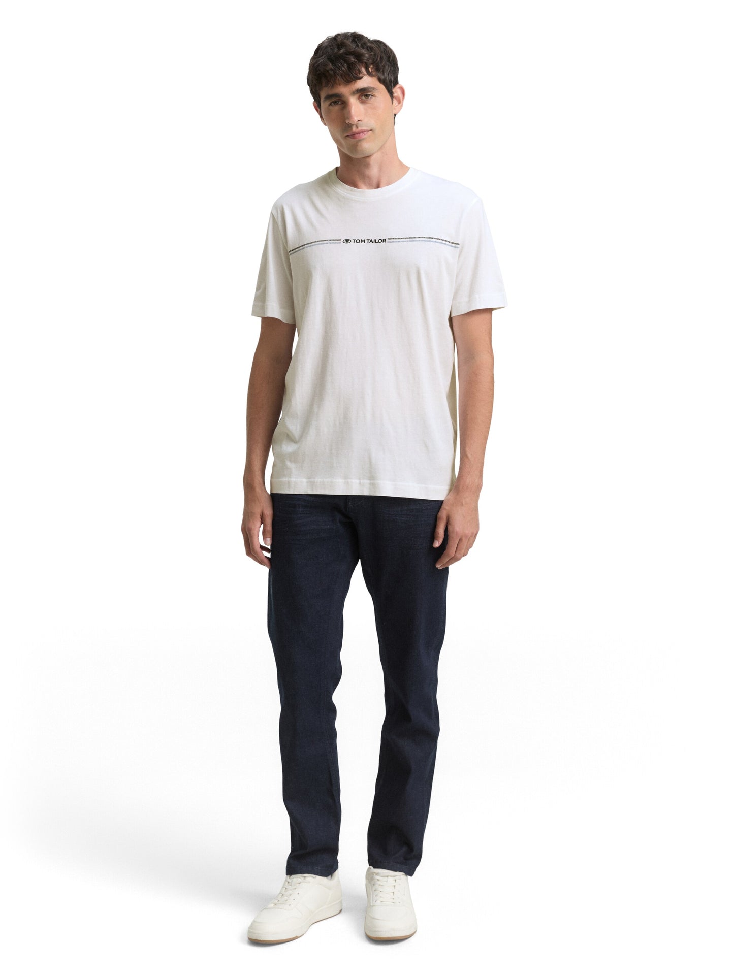 printed crewneck t-shirt - 1037803