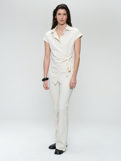 Aston strech technical jersey blous - U725217
