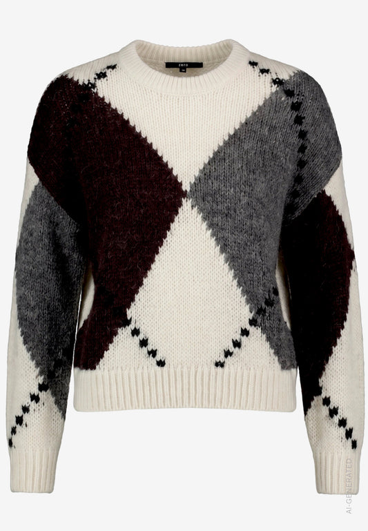Strickpullover Kurz 1/1 Arm - 110-10004303