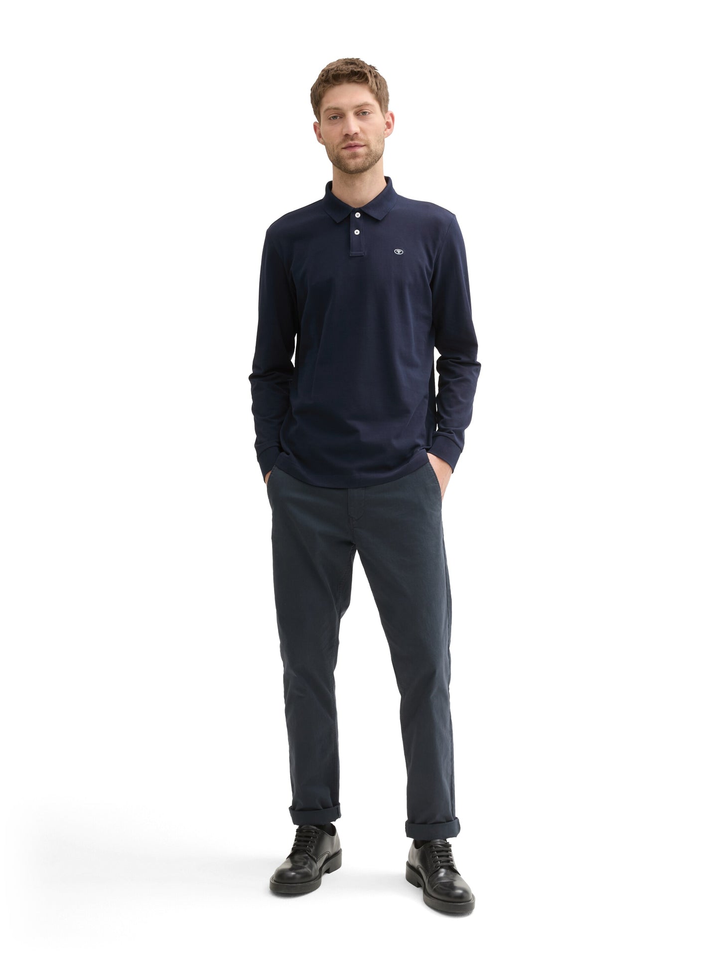 basic polo with contrast - 1043278
