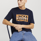 JJCOLTON TEE SS CREW NECK LN - 12268439