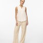 VMBELLA SL V-NECK TOP WVN GA NOOS - 10326002