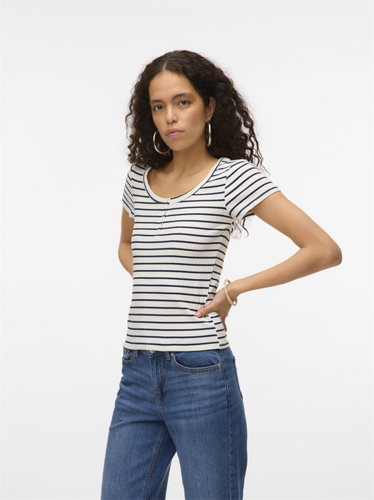 VMSEA SS HENLEY TOP JRS - 10329545