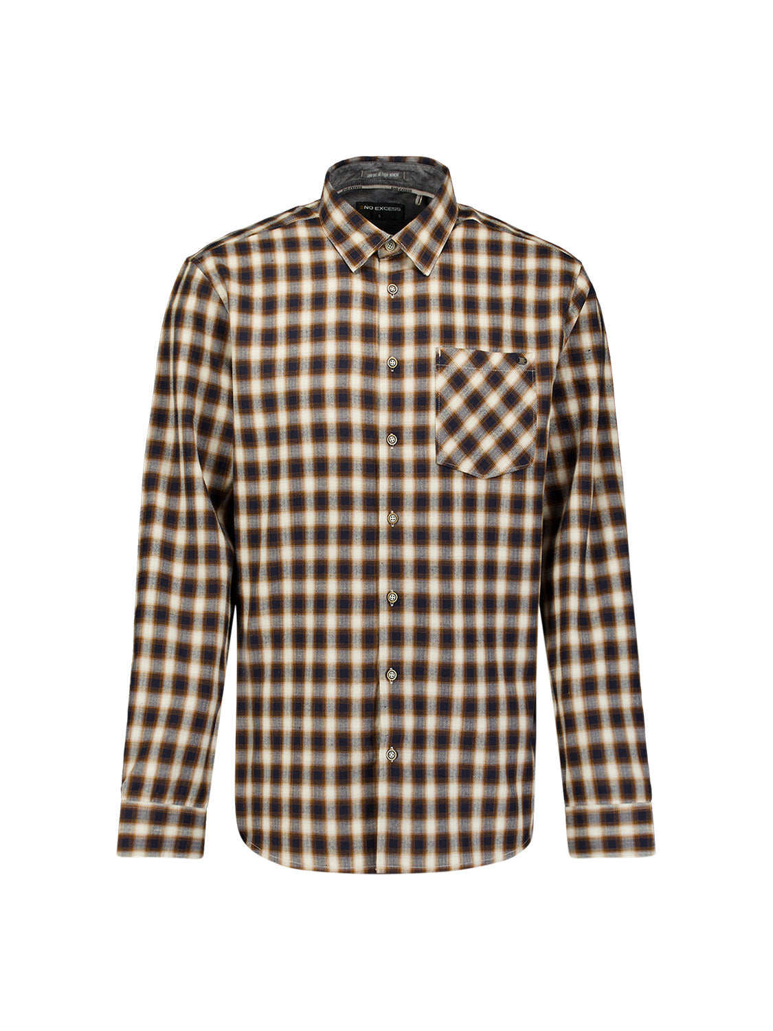 Shirt Yarn Dyed Check, Herringbone - 33490996