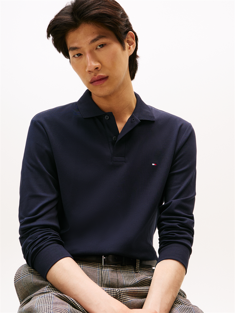 L/S LIQUID COTTON REG POLO - MW0MW37317