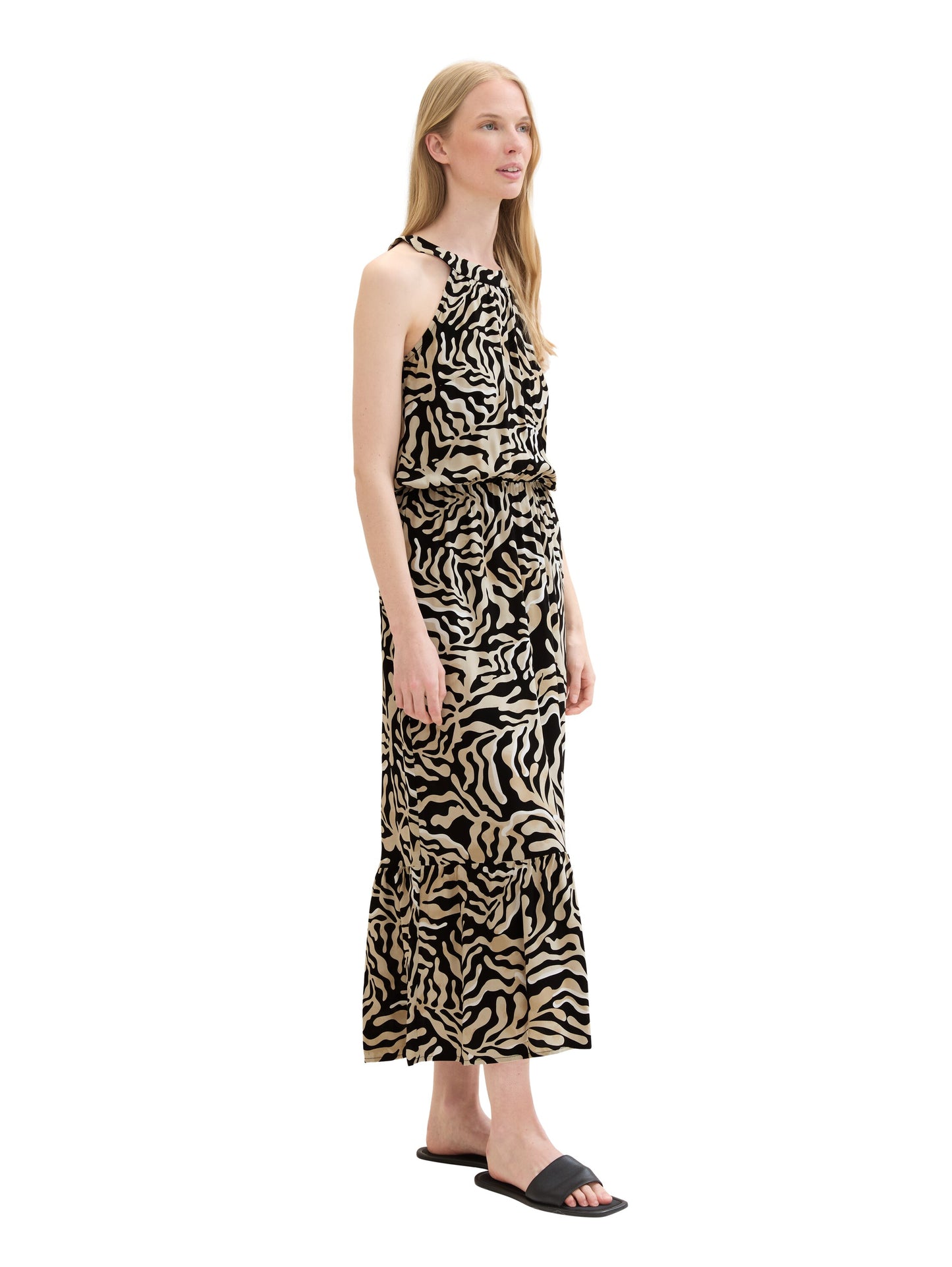 printed maxi dress - 1041525