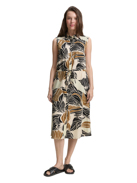 dress with shirt collar - 1046477