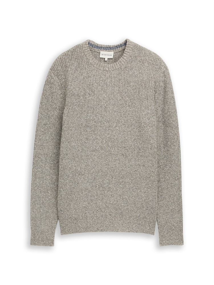 multicolor crew neck knit - 1052211
