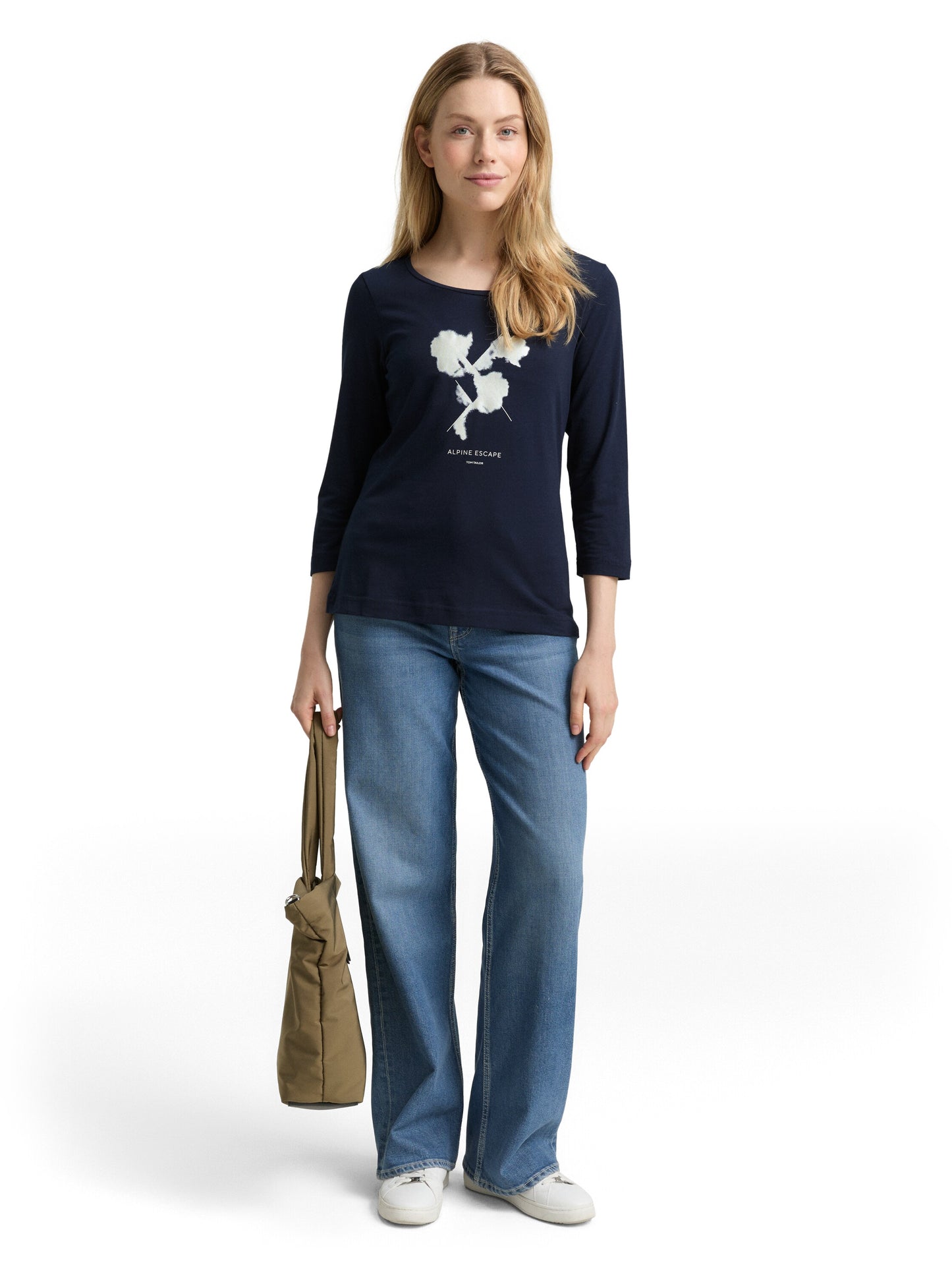T-shirt crew neck frontprint - 1050751