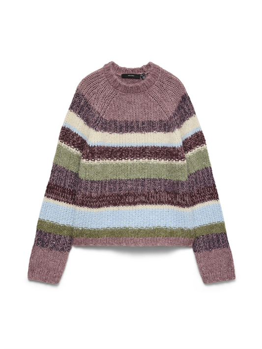 VMOSAKA LS HIGHNECK PULLOVER BOO - 10347134