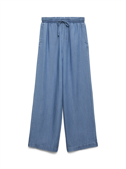 VMBREE HW LONG LOOSE TENCEL PANTS G - 10304898