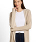knit structured open cardigan - 1052025