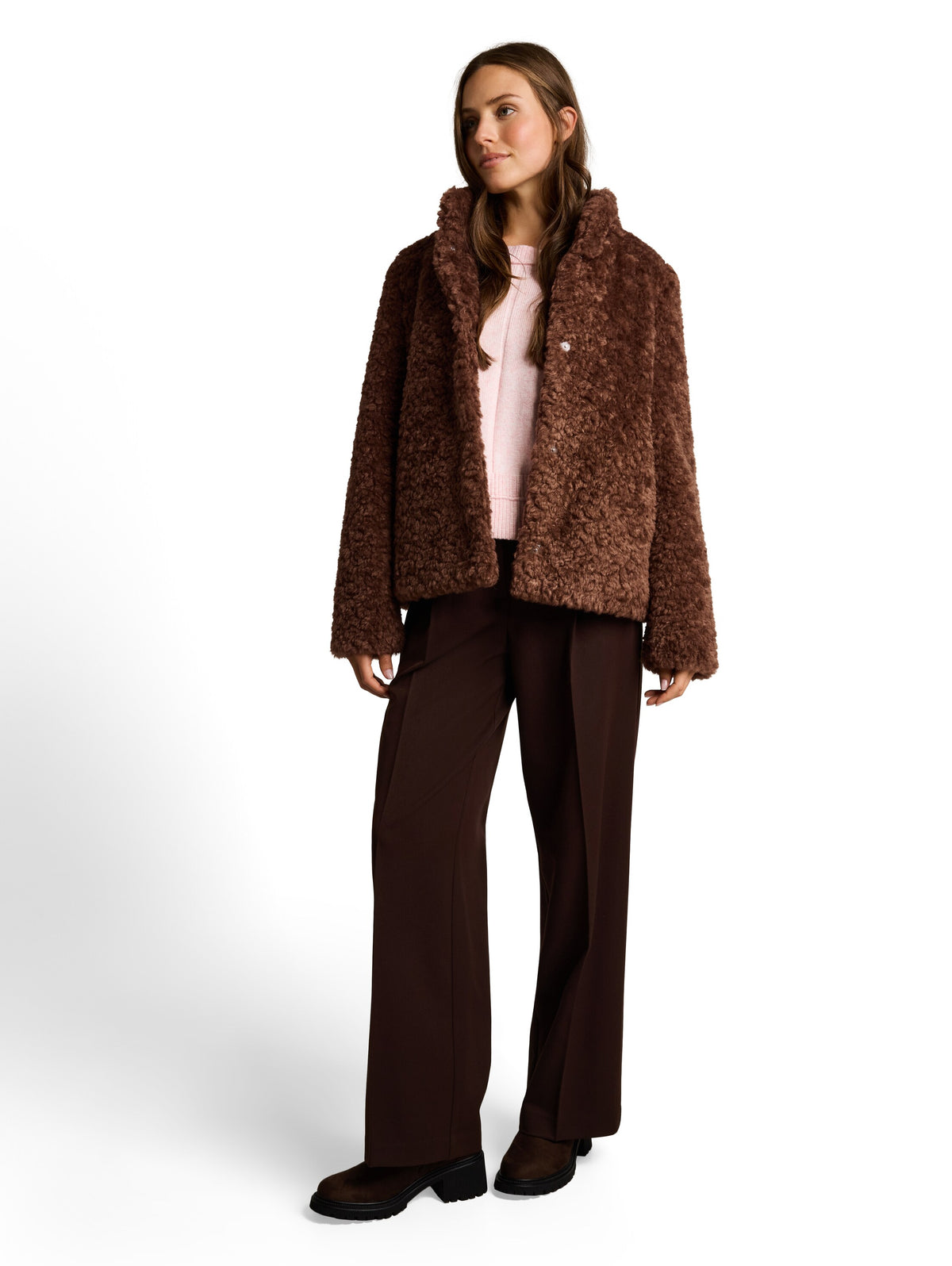 fake fur jacket - 1052550