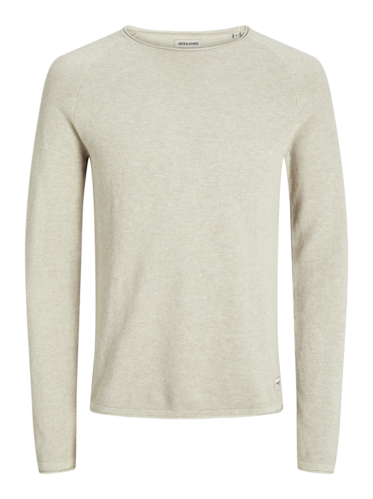 JJEHILL KNIT CREW NECK NOOS - 12157321