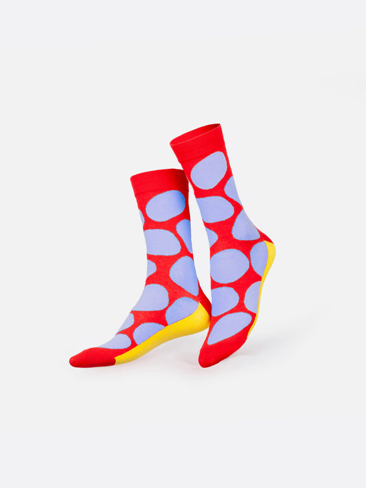 Socken Salty Chips, Red - EMSNOCCHIPR