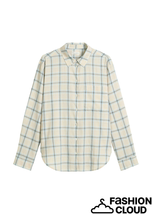 Blouse, casual fit, chest pocket, k - M09094042189