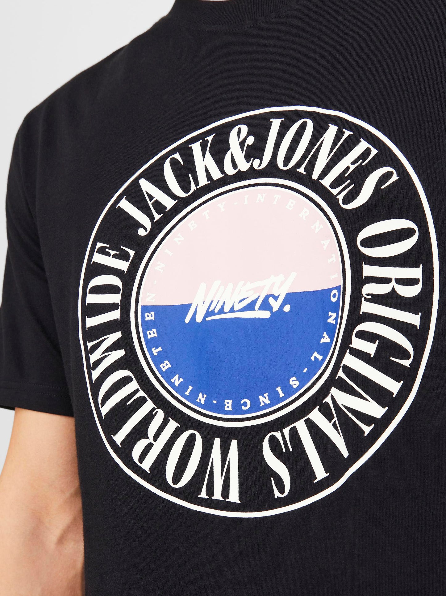 JORCOBIN TEE SS CREW NECK LN - 12250411