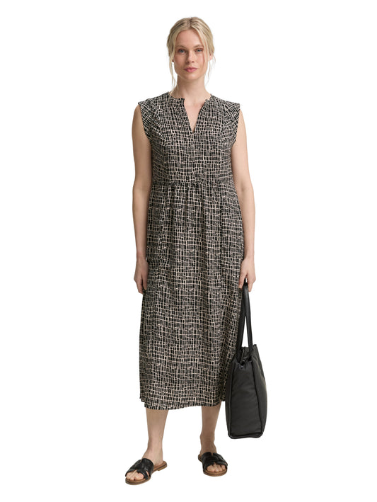 dress sleeveless printed - 1046495