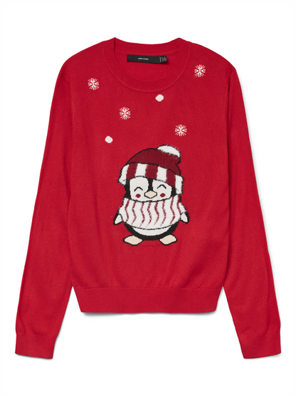 VMCUTE LS O-NECK PULLOVER XMAS BOX - 10333077