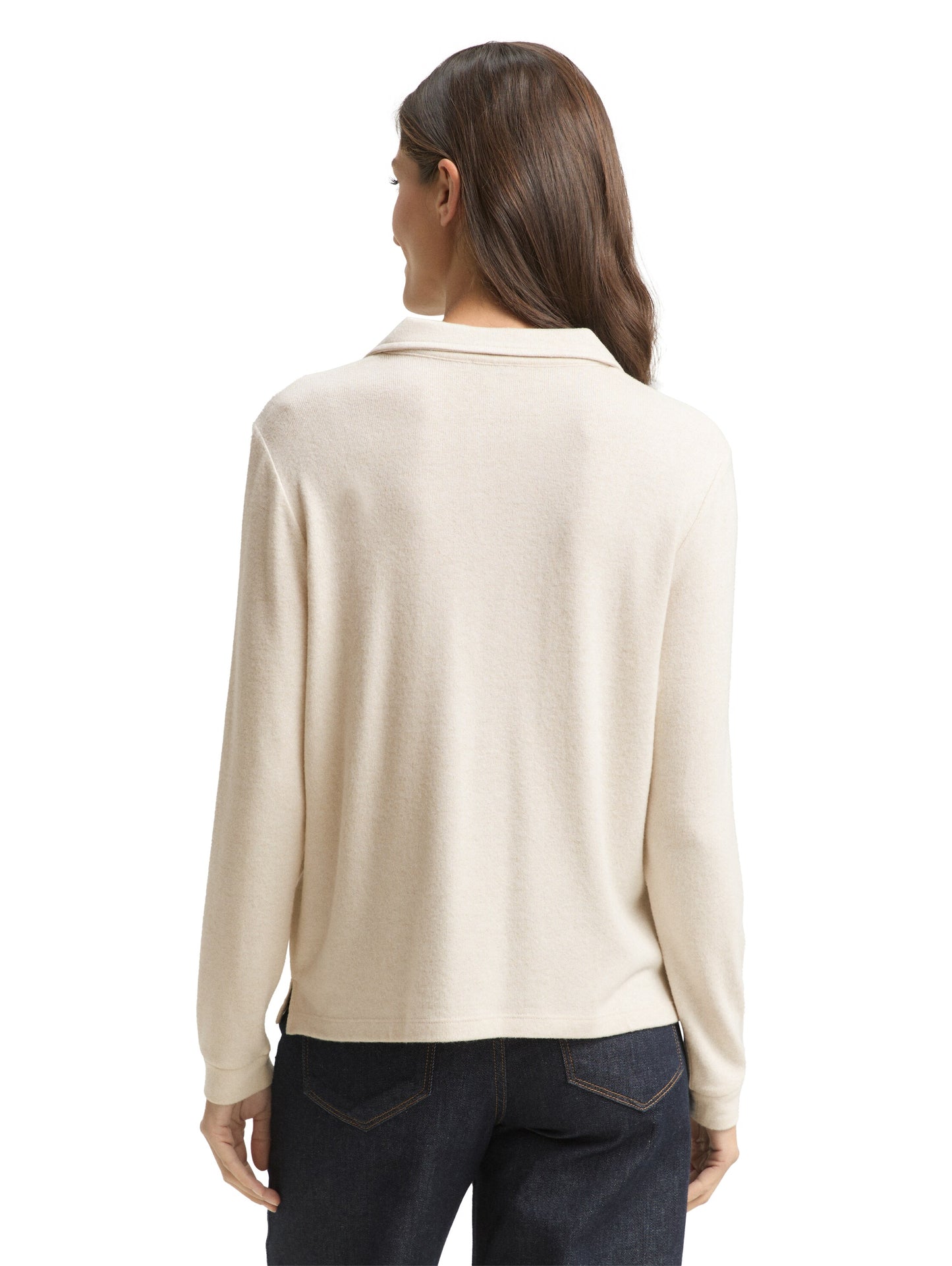 T-shirt cosy polo collar - 1048935
