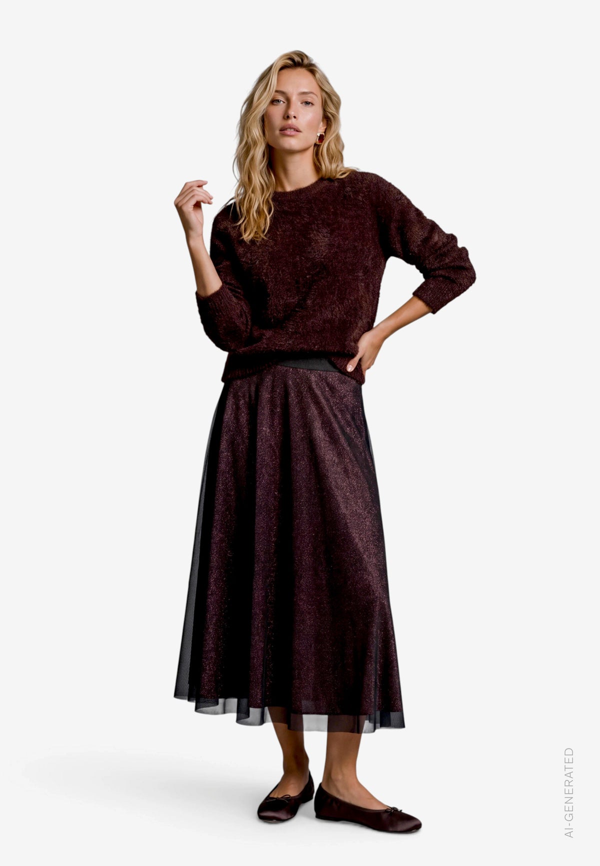 Strickpullover Kurz 1/1 Arm - 110-10004478