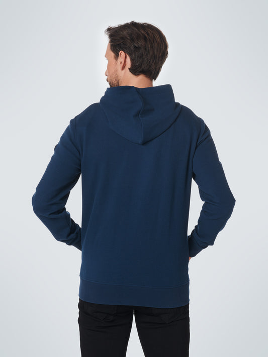 Sweater Full Zipper Hooded Double L - 18101125