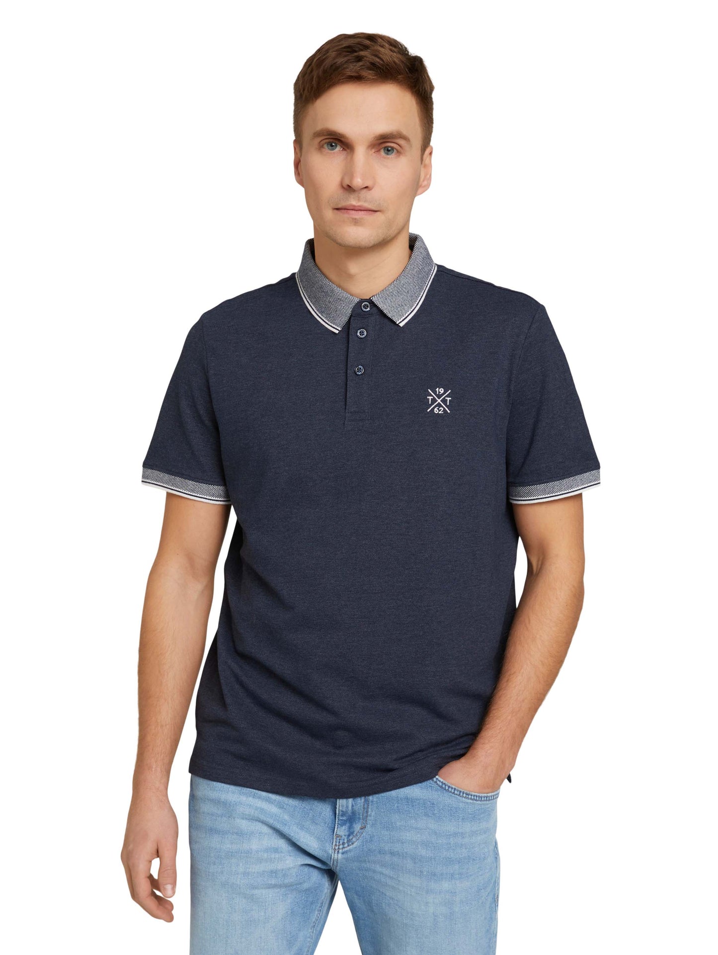 basic polo with chest embro - 1030625