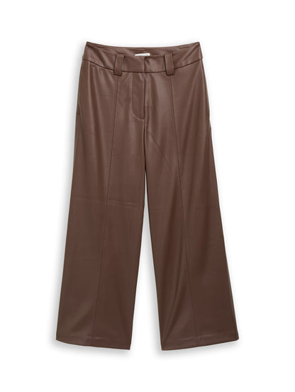 vegan leather culotte - 1048846