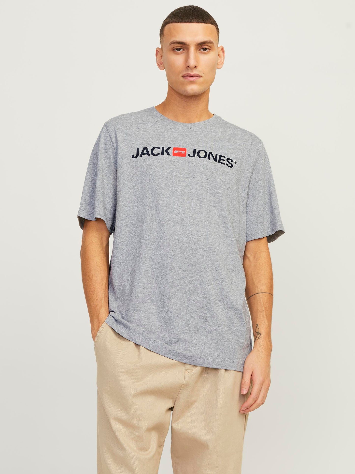 JJECORP OLD LOGO TEE SS O-NECK  NOO - 12137126