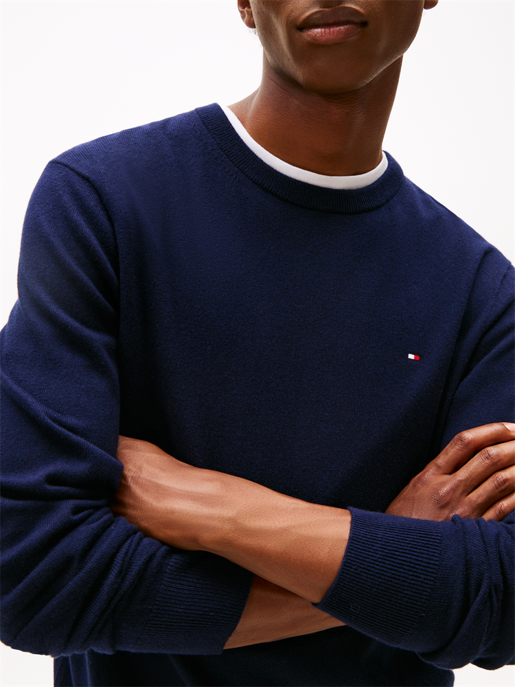 PIMA ORG CTN CASHMERE CREW NECK - MW0MW28046