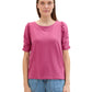 T-shirt gathered sleeve - 1041572