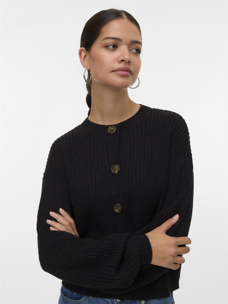 VMLEA LS O-NECK CARDIGAN NOOS - 10337797