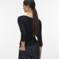 AWVERDE 3/4 BOATNECK TOP - 10339925