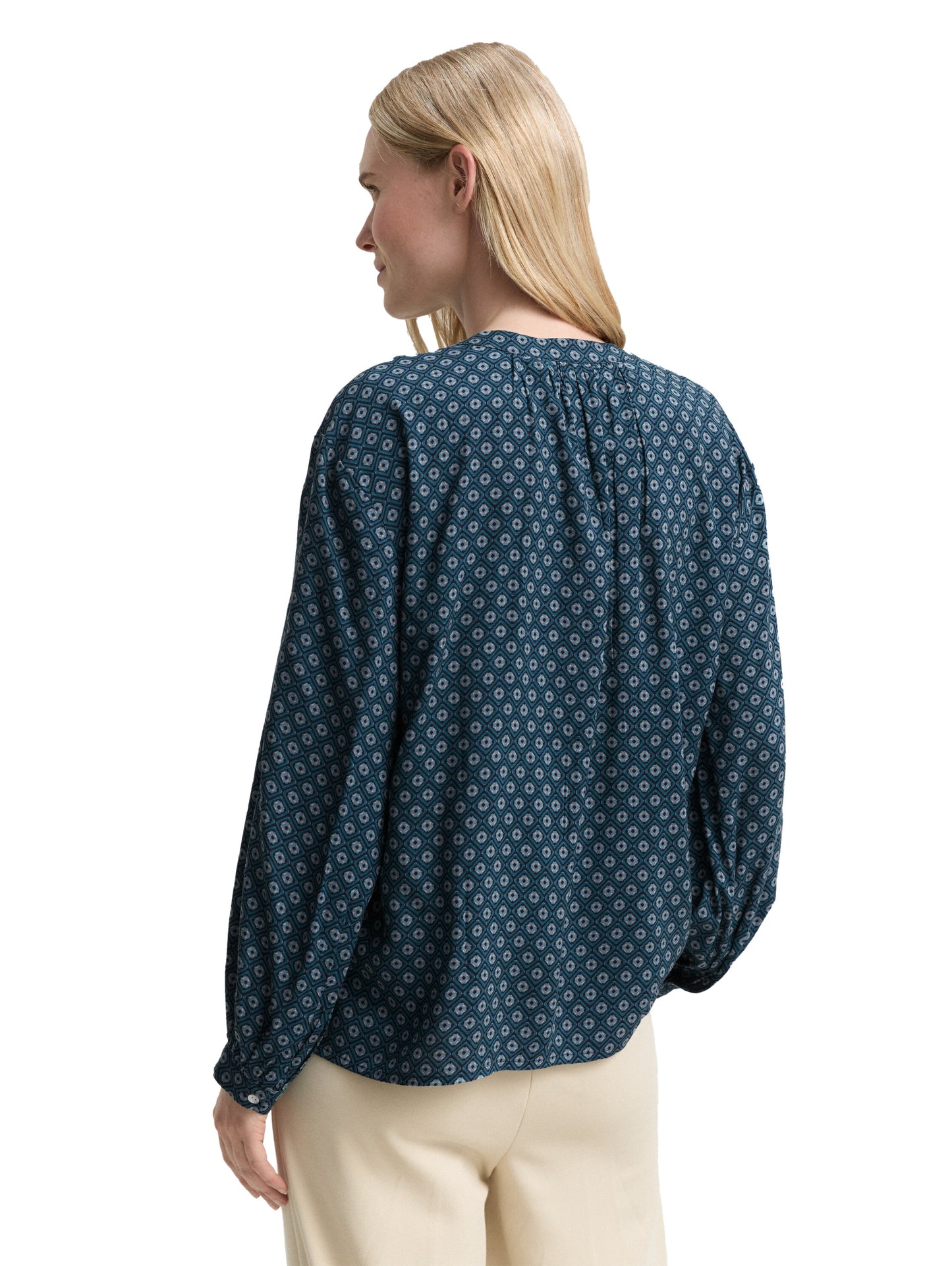 blouse printed longsleeve - 1047584