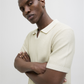 JPRCCEASTON KNIT SPLIT NECK SS SN - 12273012