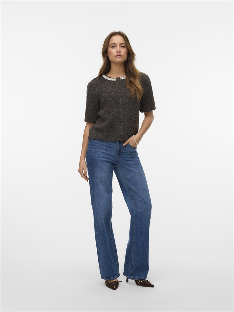 VMOCEAN 2/4 O-NECK JEWELLERY CARDIG - 10334965