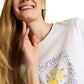 T-shirt basic crew neck print - 1050414